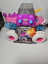 Spin Master Rc monster jam sparkle smash remote Control Truck 1:15 new