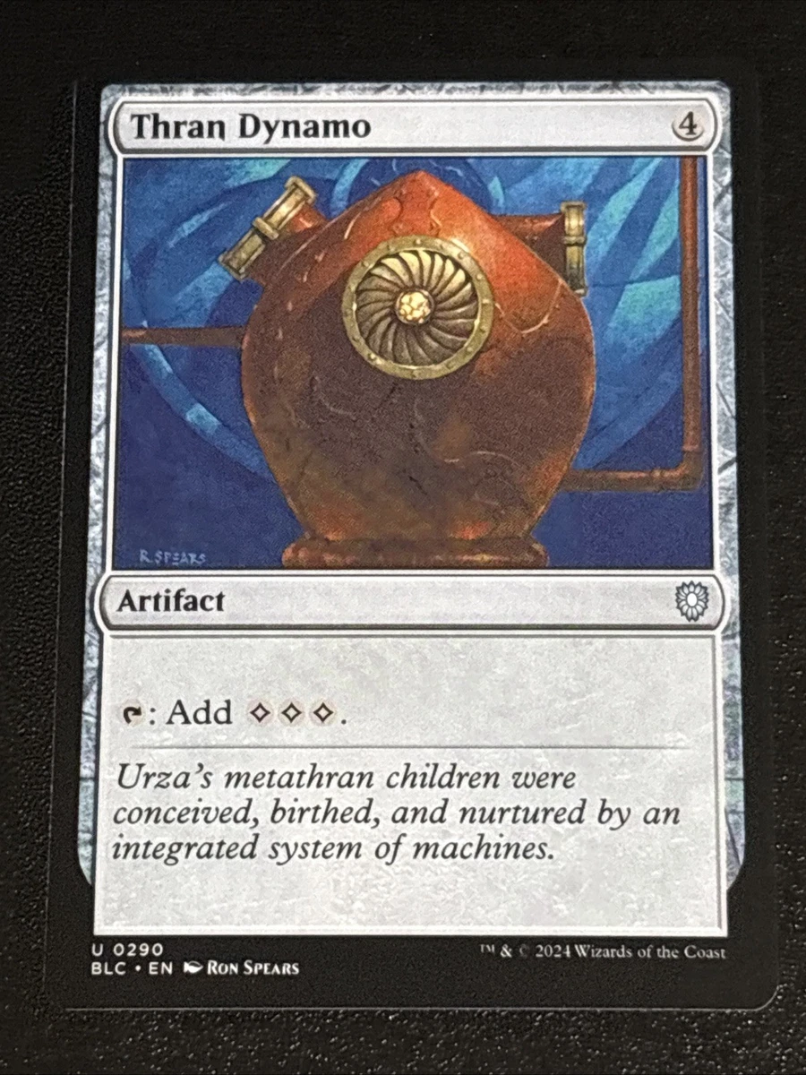 Thran Dynamo Magic: The Gathering Individual Trading Card Games
