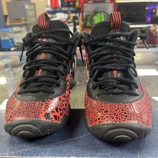 Nike Air Foamposite One Cracked Lava Sneakers Sz 5.5Y 644791-012