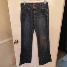 Vintage Jordache Boot Cut Jeans,Dark Denim Blue, Low Rise, Size 27/4