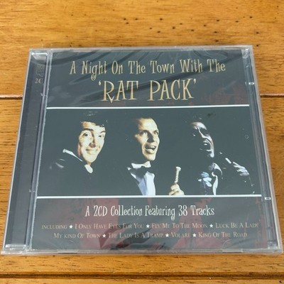 The Rat Pack   A Night On The Town CD 2003 2-disc Live Jazz Pop Music Club