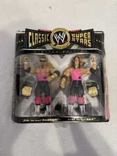 WWE Jakks Classic Superstars Hart Foundation Bret Hart & Jim Neidhart Series 1