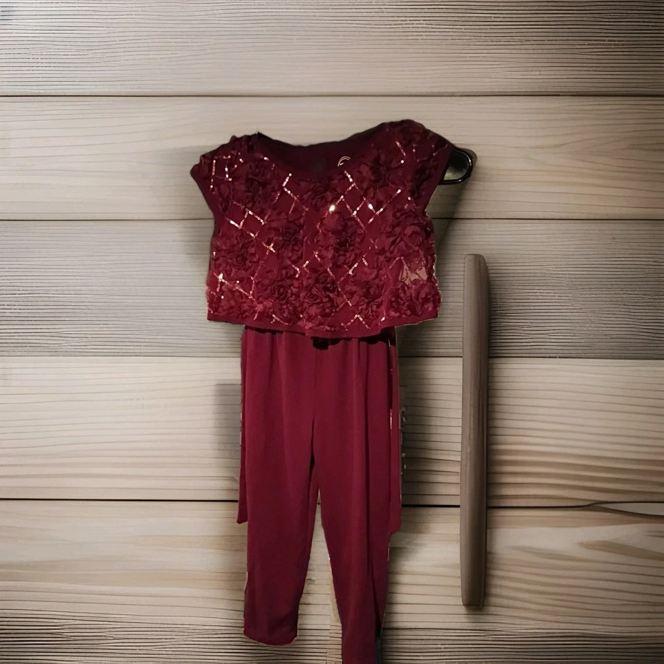 Wonder Nation Jumpsuit Girls Size Extra Small/Xçh 4-5 - Image 3 of 4