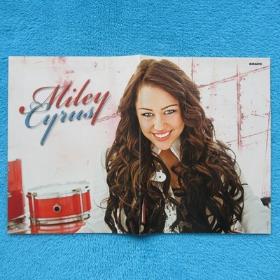 MILEY CYRUS POSTER BRAVO 2 Seiten Misery Business Paramore