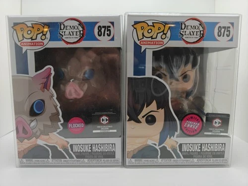 Funko Demon Slayer: Kimetsu No Yaiba Inosuke Hashibira #875 Chase Bundle