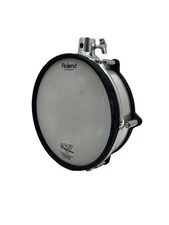 Roland PD-125X V Drum Silver Chrome 12" Mesh Head PD125X Dual Trigger Pad