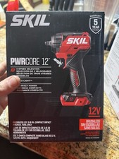 Skil PwrCore 12V Brushless 3/8" Driver Cordless Impact Wrench Tool