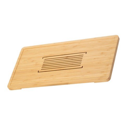 1Pc Modern Wooden Rectangular Draining Plate Household Hollow-out Draining Tray - Bild 2 von 12