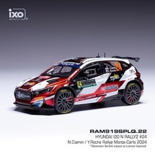 RAM919SPLQ 1/43 Hyundai i20 N Rally2 2024 Monte Carlo Rally #24