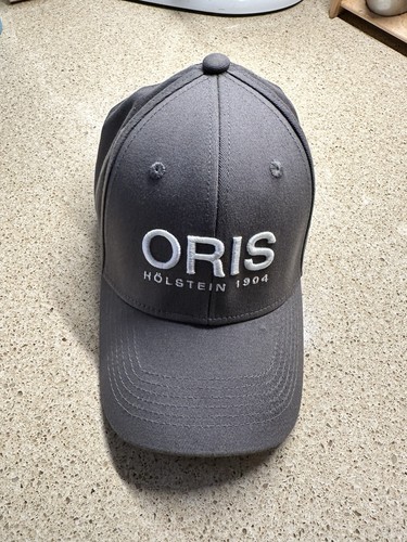 Oris Holstein 1904 Fitted Hat Cap Gray Size S-M Embroidered Go Your Own Way