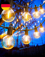 Zuske 10M Lichterkette AußEn, Led Lichterkette Aussen Strom Mit 15+1 WarmweißE G