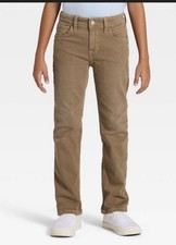 Cat  Jack Kids Size 10 Husky Slim Brown Pants Jeans