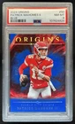 2024 Panini Origins Patrick Mahomes II Blue #/99 Chiefs PSA 8