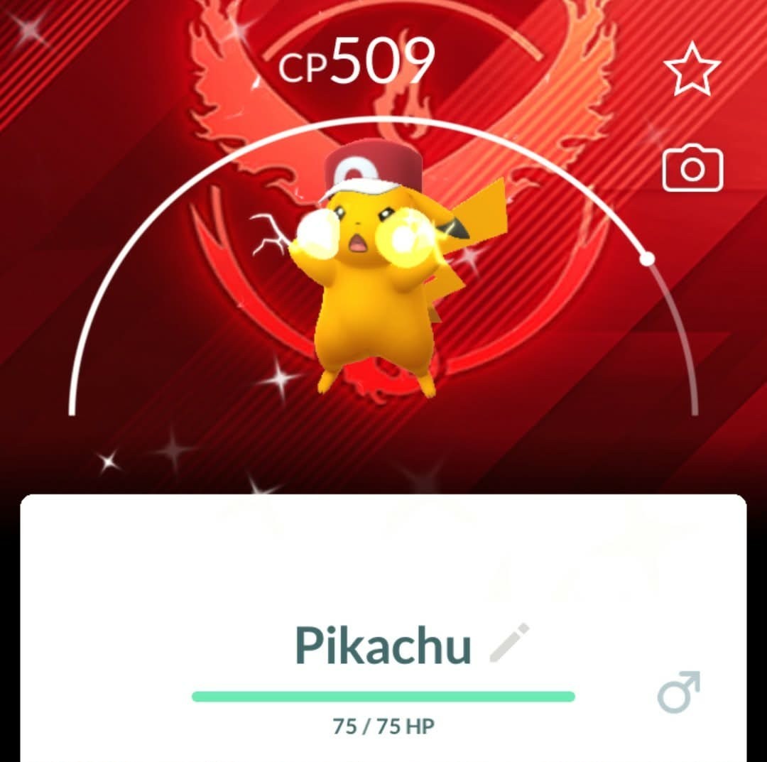 紅*茶様 Pokémon GO Plus + Rare Shiny Pikachu Red's Hat Pokémon Kalos Tour | Valor BG - GO | eBay