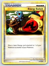 Energy Switch 91/123 Uncommon HeartGold & SoulSilver Pokemon Near Mint