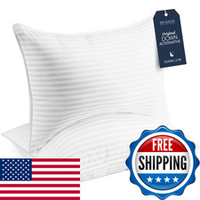 Beckham Hotel Collection Bed Pillows Standard/Queen Size Set Of 2 - Original