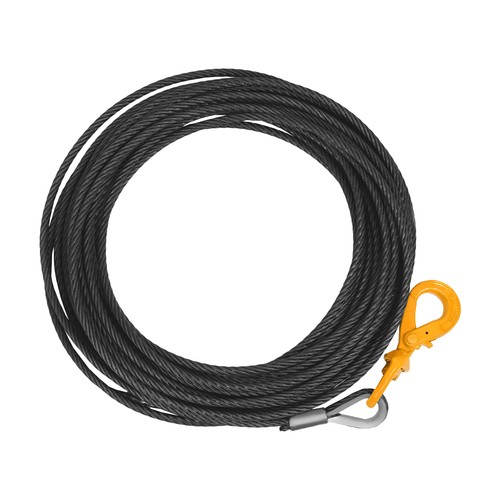 Heavy Duty Winch Cable Winch Cable with Hook with Self Locking Swivel Hook - Picture 7 of 17