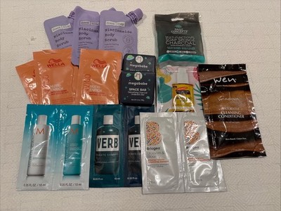 Shower Time Sampler!! 14 Hair Care And Body Cleansing Products!! Find Your Fav!!