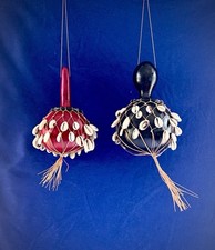 Unique African Gourd Shekere with Cowrie Shells Rhythm and Spirit of Africa