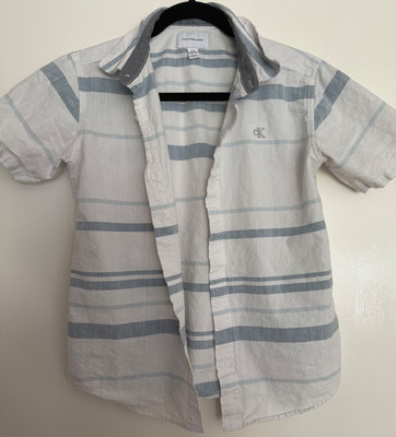 Calvin Klein Shirt for Boys Size L (14/16) 100% cotton