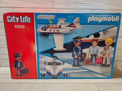 Playmobil 70533 City Life Private Jet Plane Airplane 45 Pieces | eBay