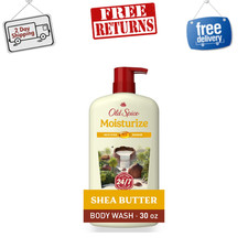 Old Spice Men's Body Wash Moisturize with Shea Butter, All Skin Types, 30 fl oz