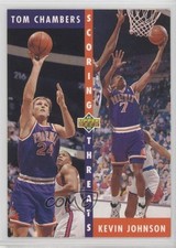 1992-93 Upper Deck Kevin Johnson Tom Chambers #64 10r3