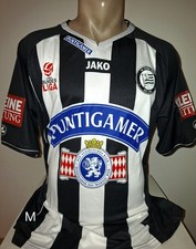 Trikot Fusßall FC Sturm Graz Anel Kocijan 2013 Jako L Schwarz Weiß
