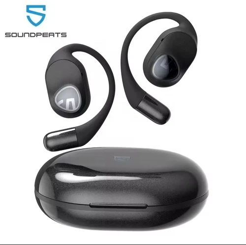 SoundPEATS GoFree2 Open-Ear Bluetooth 5.3 Earbuds w/ Bass Boost, 35H Playtime