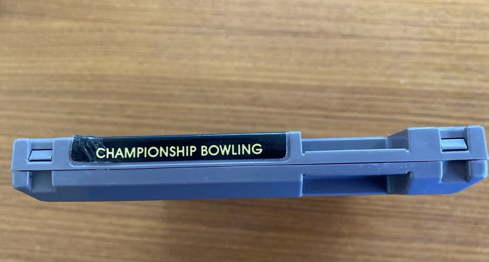 NES ~ CHAMPIONSHIP BOWLING ~ Nintendo Game NES-1F-USA Game Cart Only NTSC - Image 3 of 4