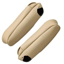 2* Leather Seat Armrest Cover Fits For Lexus RX 2003-2009 Beige Replacement