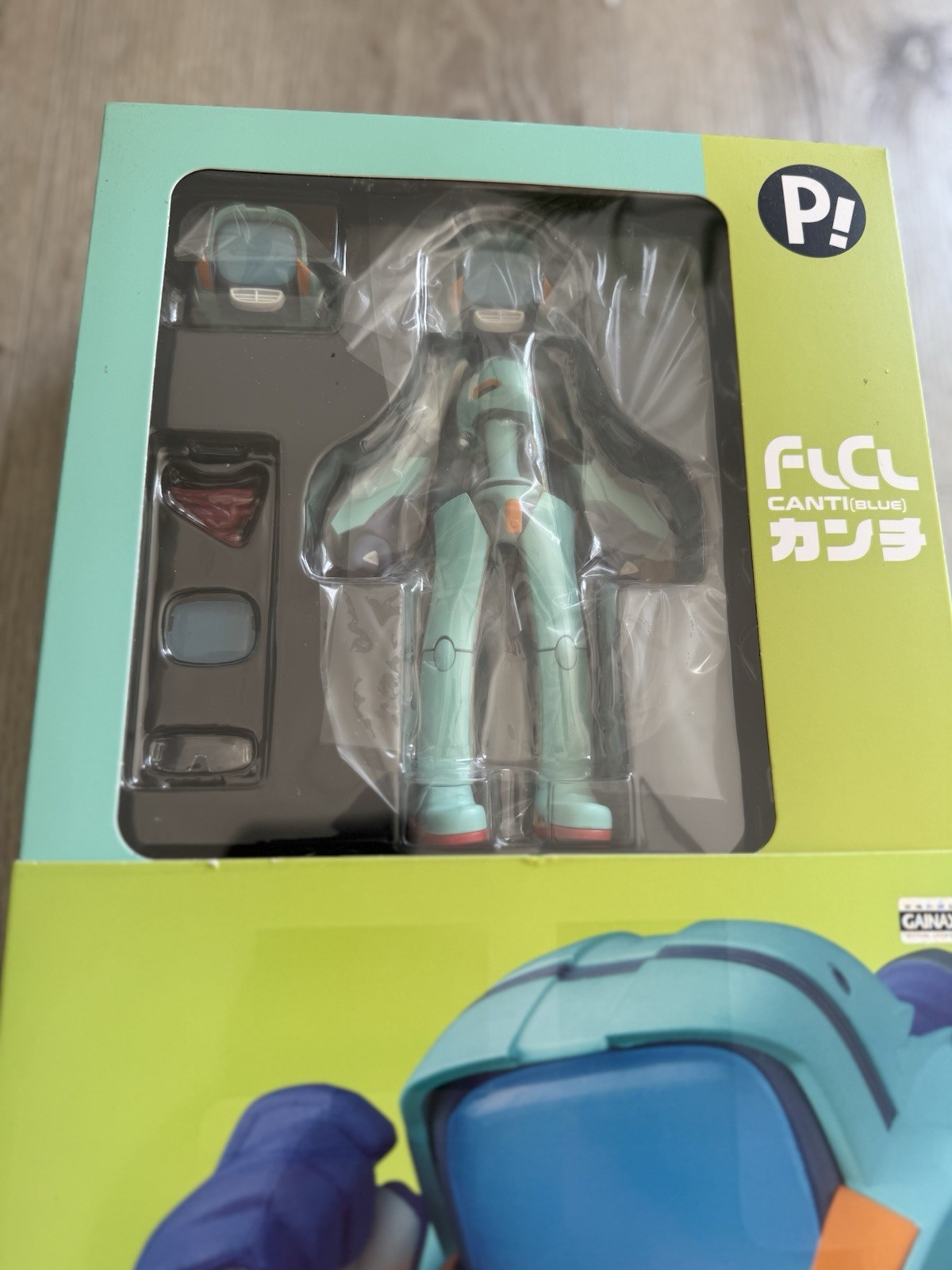 FLCL Blue Canti Kanchi Sentinel Gainax Figure New Unopened RARE - US Seller!