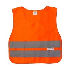SAFE HANDLER BLSH-ES-S-SV5O-10 Child Reflective Safety Vest,Small,Orange