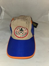 POLO RALPH LAUREN BRAND NEW 5-PANEL CAMP FALLS MULTICOLOR PATCHES HAT 1 OF 1