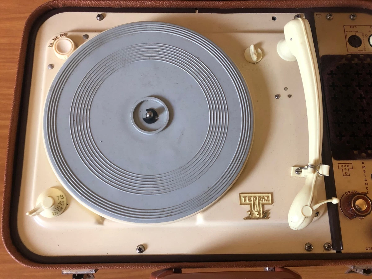 TEPPAZ 336 PU - TOURNE DISQUE VINTAGE