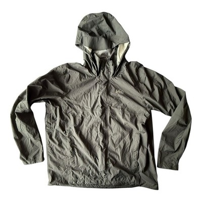 REI CO-OP Peak 2.5L Ranier Rain Jacket Men s Size XL Hooded Water-Wind Proof