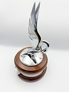 VTG McCormick 1937 Packard Hood Ornament Decanter (Americana Porcelain 1985)