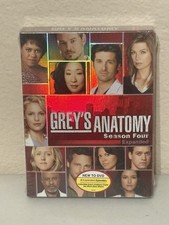 Grey  s Anatomy Season 4 DVD Expanded Edition 5 Disc Set Brand New Sealed