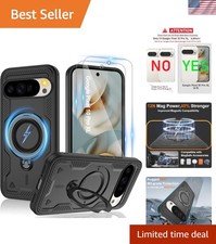 Military-Grade Magnetic Phone Case for Google Pixel 10 Pro XL with HD Screen ...