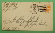 DR WHO 1945 APO 788 HELIOPOLIS EGYPT AIRMAIL TO USA WWII CENSORED w10510