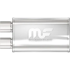 MagnaFlow Straight-Through Performance Muffler; 2.5in. Offset Same End; 5x14x8 B