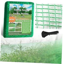 Garden Fence Temporary Fence, 4'x30' with 50 Zip Ties, Plastic 4ft x 30ft