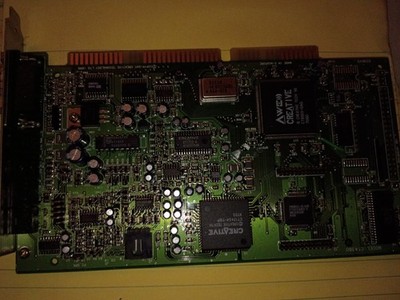 NORTHGATE PULL!! Vintage Sound Blaster AWE64 ISA Sound Card CT4380 Pristine 