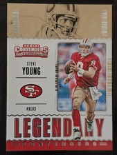 2020 Panini Contenders Football Legendary Steve Young #LC-SYO