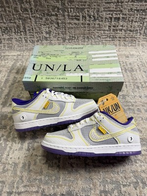 Größe 9,5 - Nike Dunk Low Union Passport Court Purple DJ9649-500