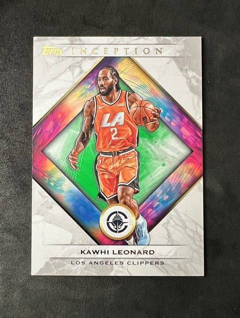 2025-26 Topps Inception Kawhi Leonard #2 Green Parallel Clippers