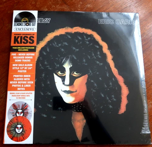 Sealed! ERIC CARR 2 LP - Rockology  SPLATTER Colored VINYL KISS solo RSD 2023!