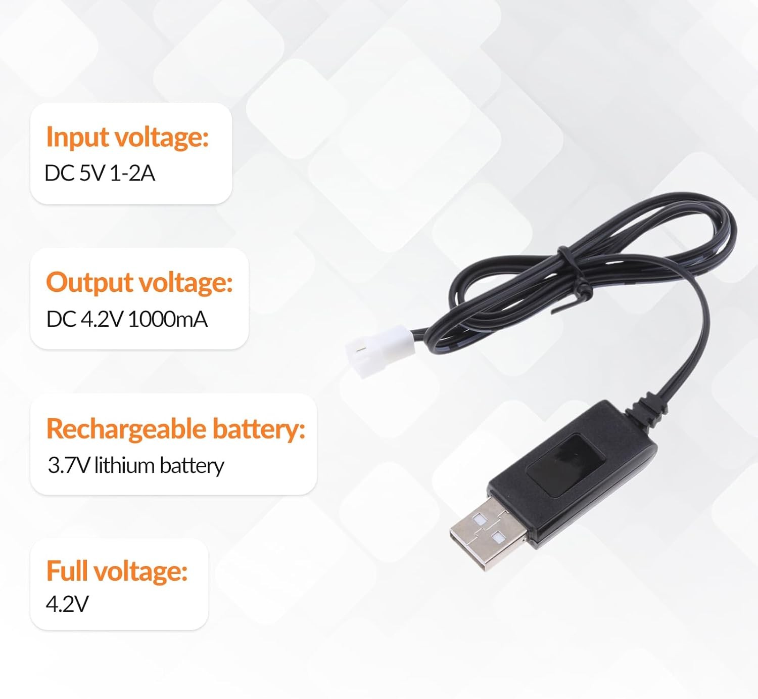 Gazechimp 3.7v battery charger Replacement for Carrera Mario Remote black 