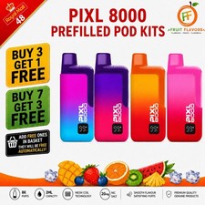 PIXL 8000 Prefilled Pod Kits 20mg Vape | BIG 8K Prefilled Kit | FREE SHIPPING