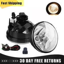 For 2005-2011 Toyota Tacoma Clear Lens Front Bumper Fog Lights Lamps Wwiring